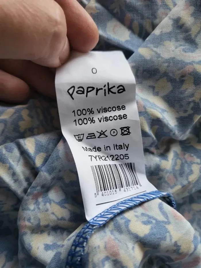 Robe Paprika neuve taille 0 soit 44FR - photo numéro 5