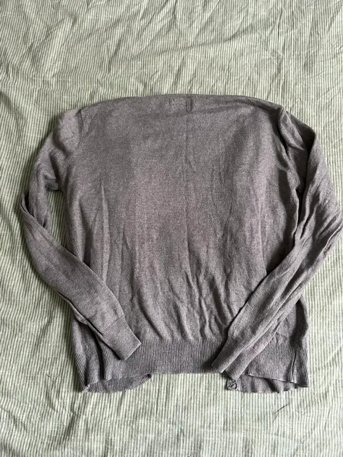 Gilet gris Zara 11 12 - photo numéro 2