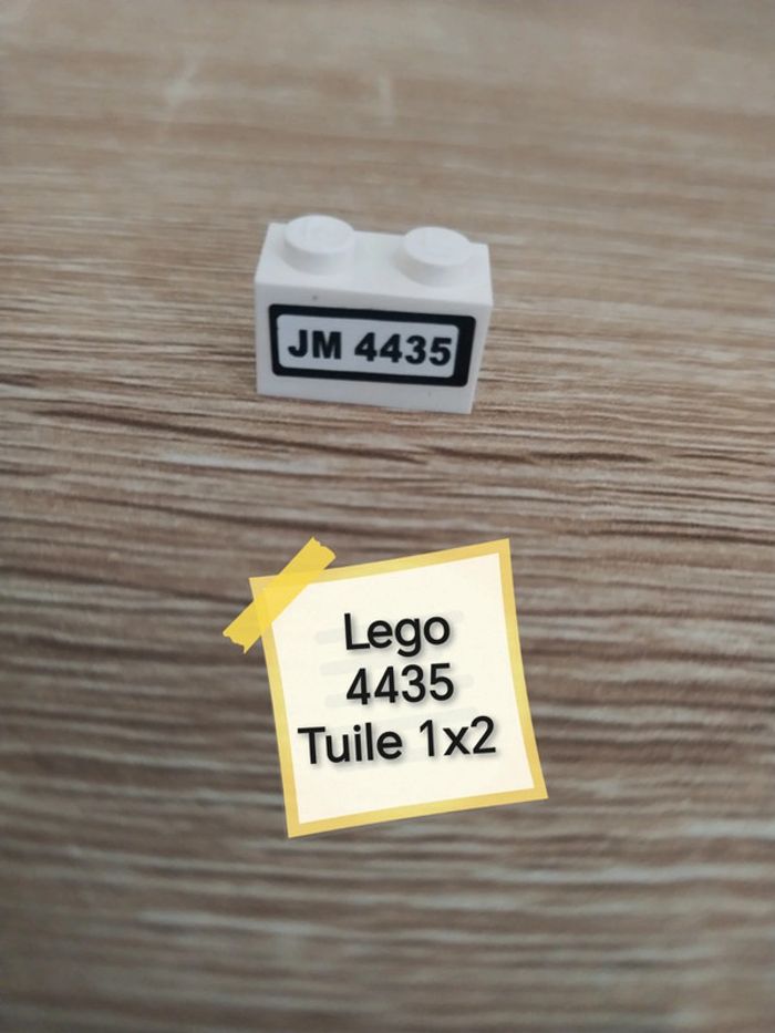 Lego 4435 tuile 1x2