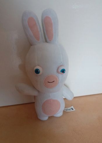 Peluche type lapin crétin