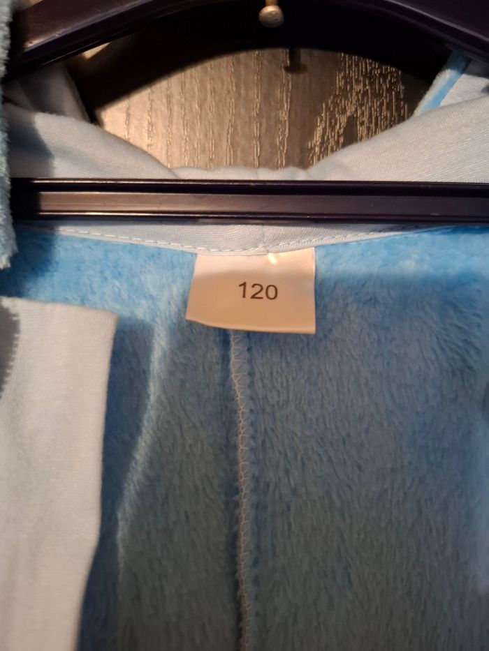 Combinaison grenouillère kigurumi pyjama enfant fille garçon mixte peluche Stitch - photo numéro 4