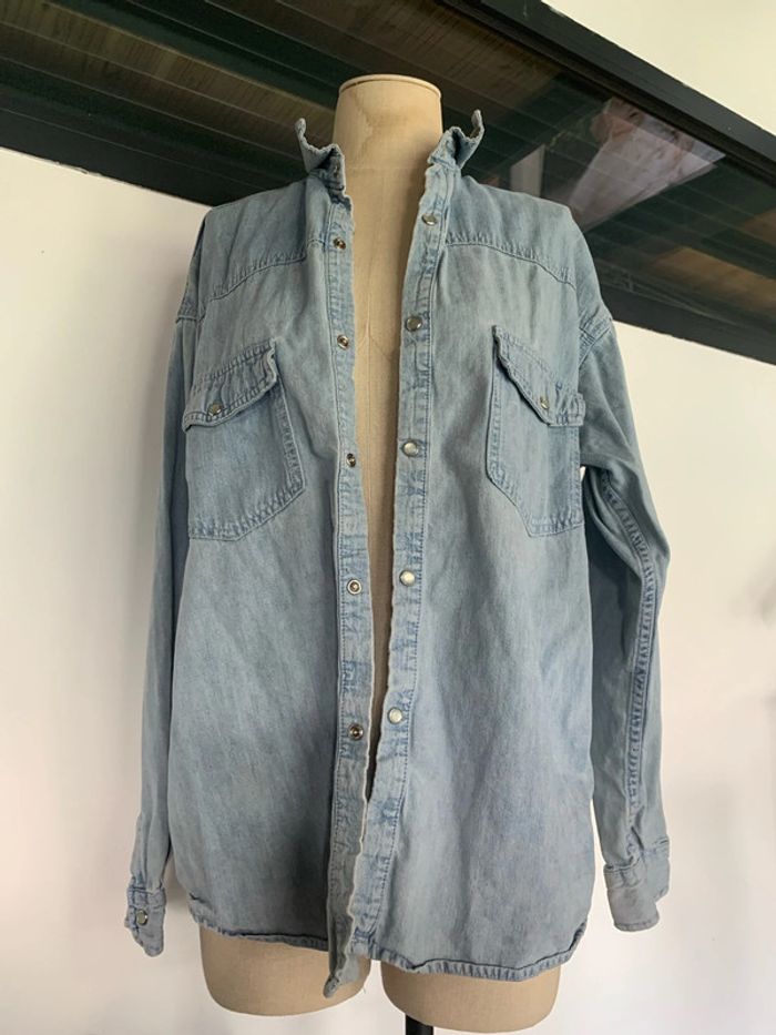 Chemise en jeans
