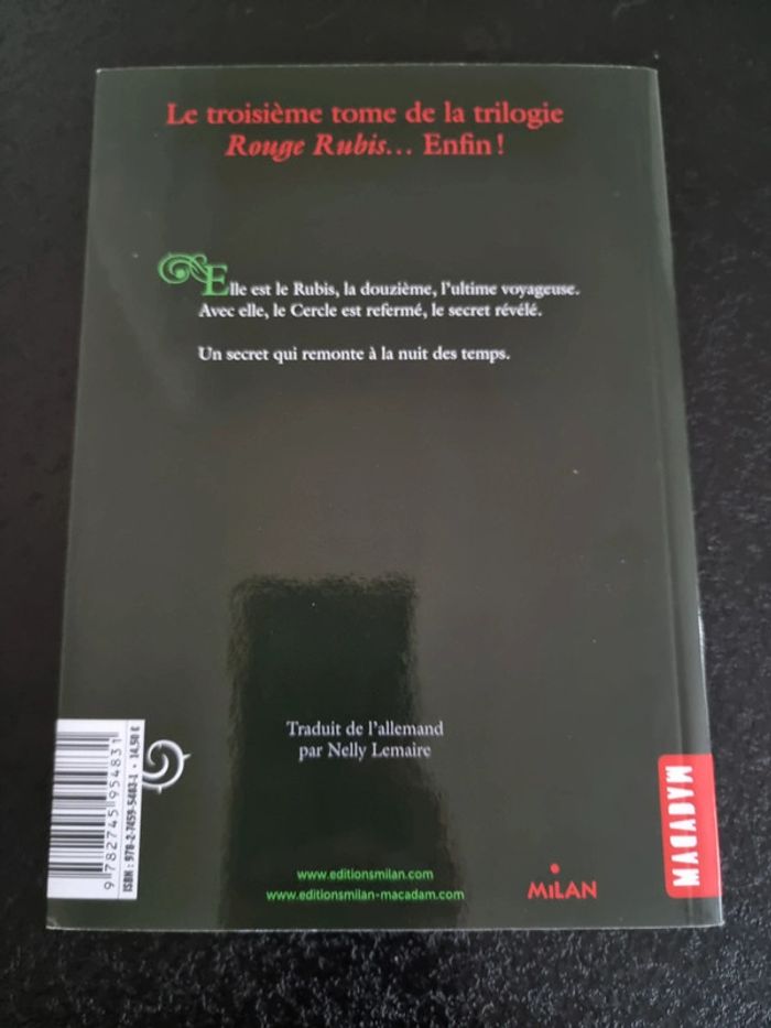 Vert Emeraude de Kerstin Gier - photo numéro 2