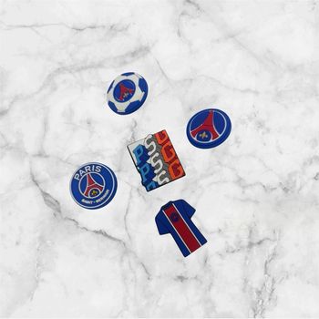 Lot jibbitz psg pour crocs 