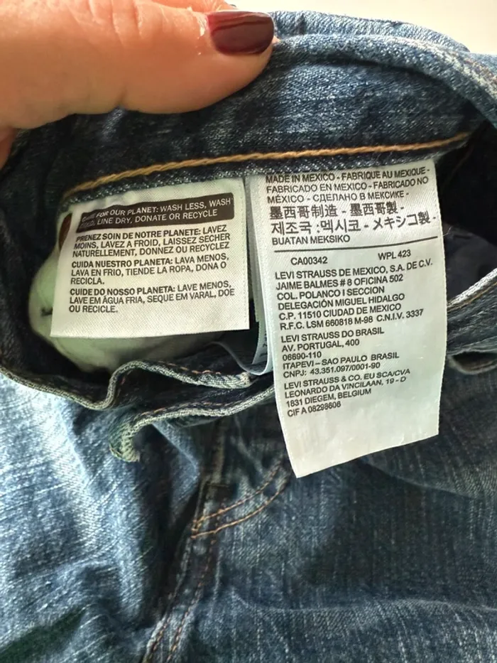 Bermuda jeans Lévis 501 - photo numéro 5