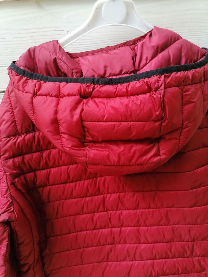 Doudoune à capuche Célio taille S Light Jacket rouge - photo numéro 3