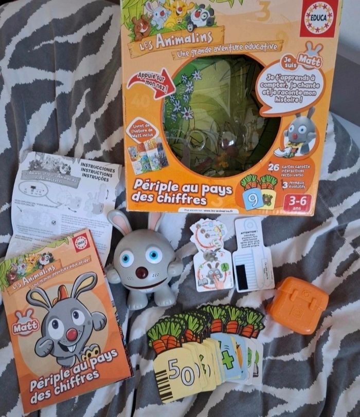 Lot de 2 jeux éducatif ANIMALIN - photo numéro 6