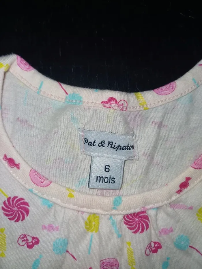 Lot robes filles été 6 mois vertbaudet - photo numéro 9
