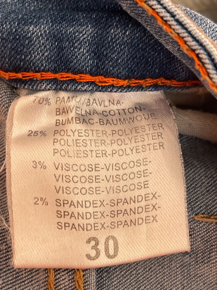 Short en jean brodé taille 40 - photo numéro 8