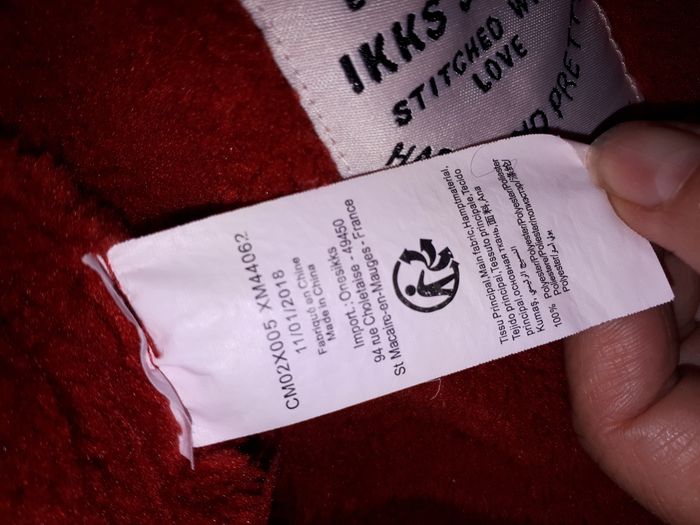 Manteau type motard IKKS fille 10 ans - photo numéro 8