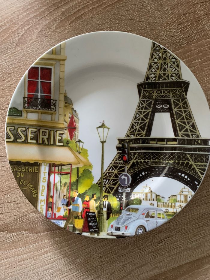 Grand bol et dessous de tasse Paris - photo numéro 5