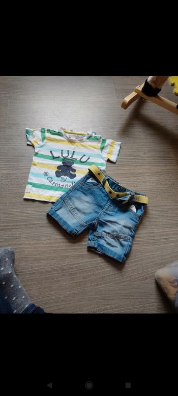 Ensemble short et t-shirt