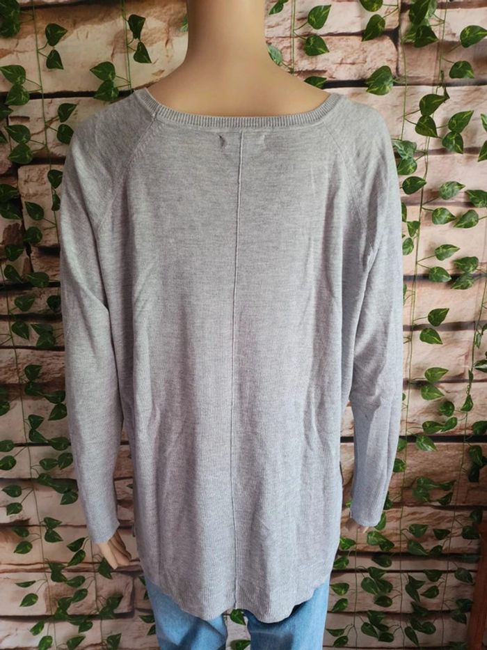 🌸Pull Fin Gris Tex Taille 42🌸 - photo numéro 4