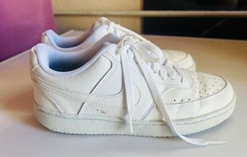 Basket chaussures Nike air force blanche blanc