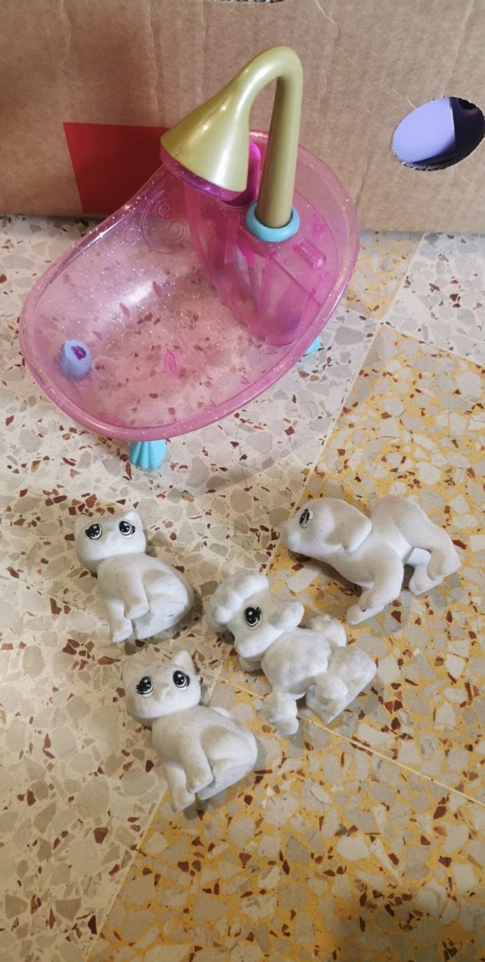 Lot figurines à colorier et nettoyer washanimals - photo numéro 3