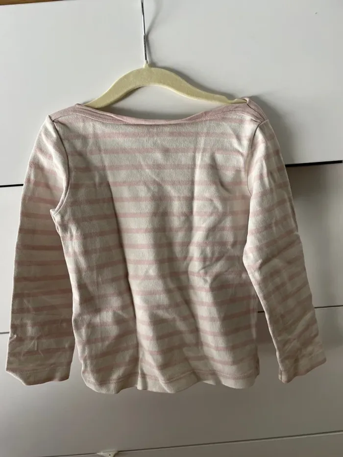 Tee shirt manches longues Petit Bateau 5 ans - photo numéro 2