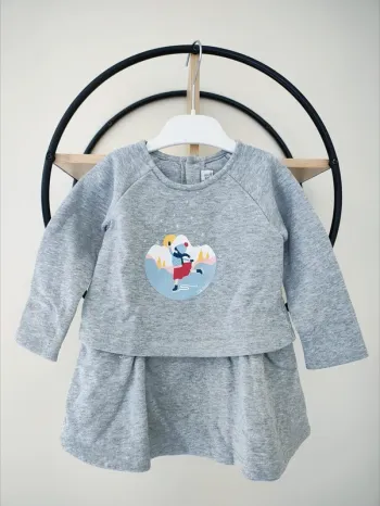 18 mois robe jean Bourget