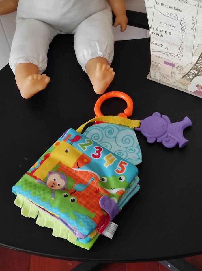 Livre d'activité  en tissu pour bébé mixte