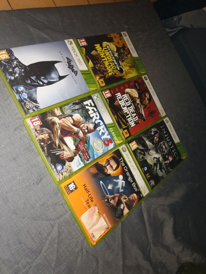 Lot de jeux Xbox 360