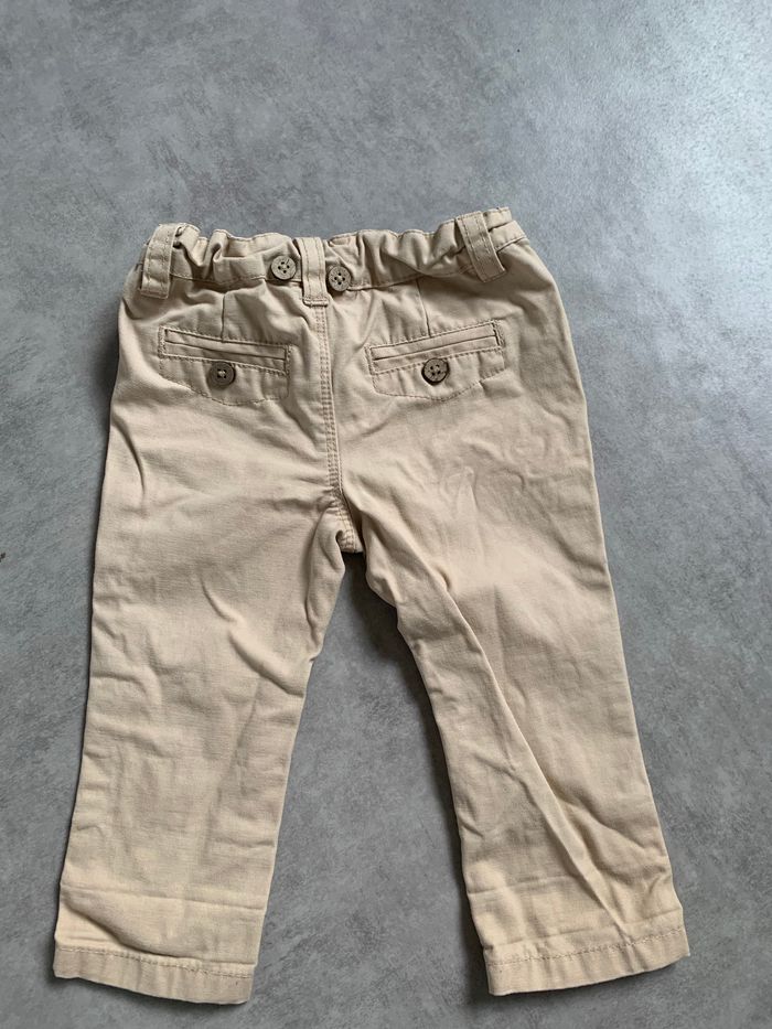 Pantalon beige 6 mois - photo numéro 3
