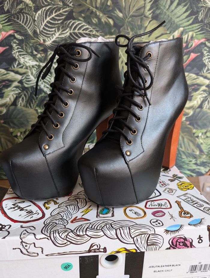 Jeffrey Campbell noir lita - photo numéro 2