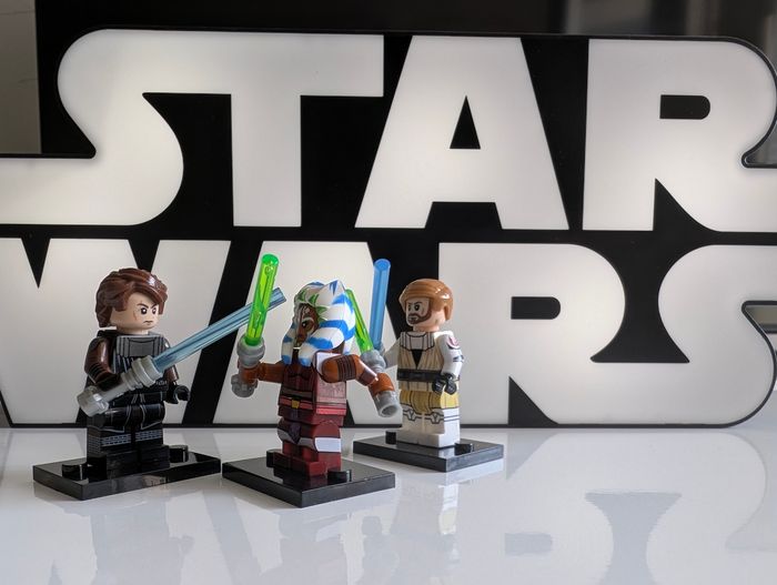 Lot de figurines type Lego Star Wars