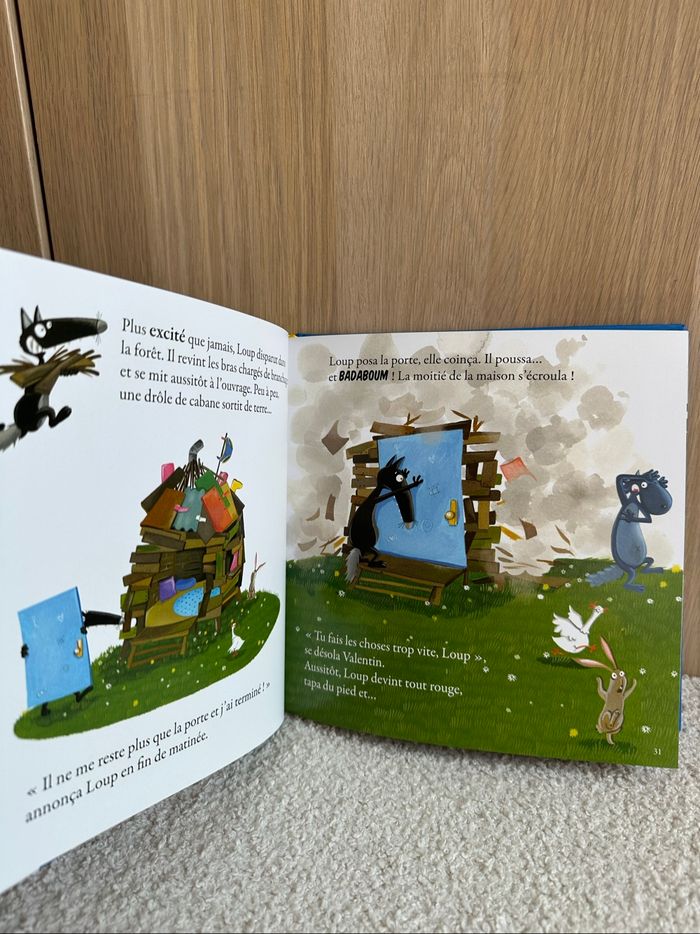Livre mes plus belles histoires de loup - photo numéro 3