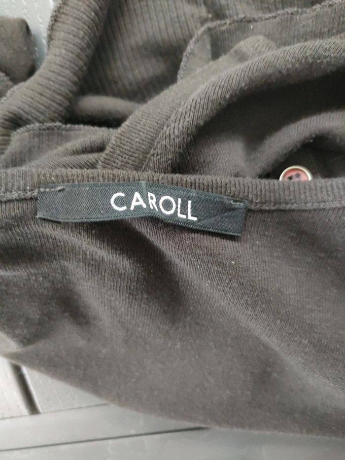polo caroll 42/44 marron - photo numéro 5