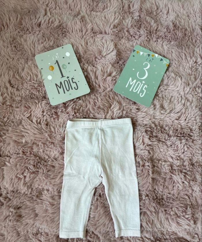 Legging bébé fille 1-3 mois