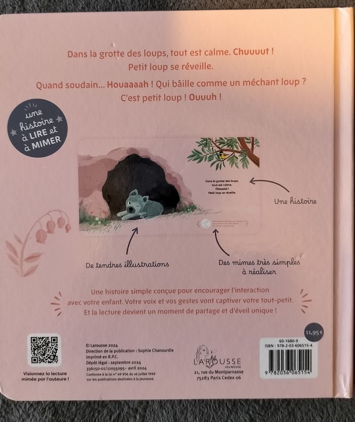 Livre Ouh Ouh petit loup ! - photo numéro 2