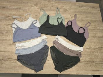 Ensemble brassière s et culottes