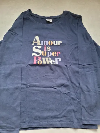 Tee shirt manches longues fille 10 ans
