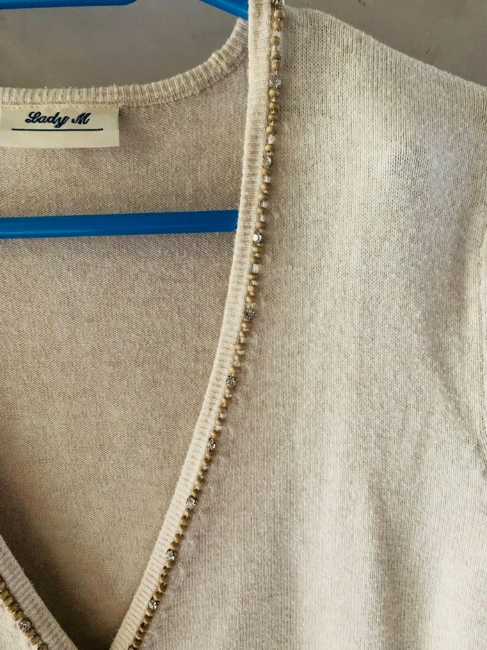 Pull cache cœur - photo numéro 2