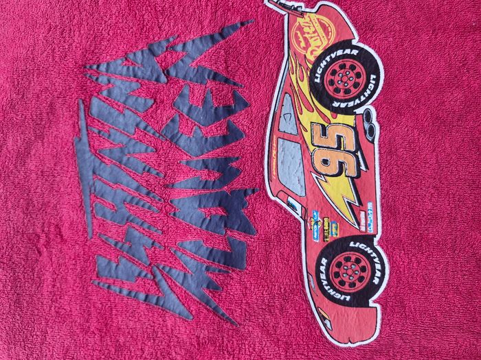 Haut de pyjama 3 ans Cars Disney Imprimé voiture Cars Lightning McQueen n°95 - photo numéro 3