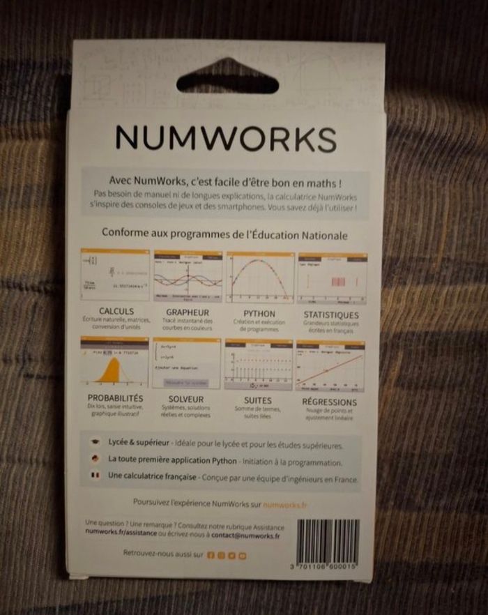 Calculatrice Numworks graphique - photo numéro 2