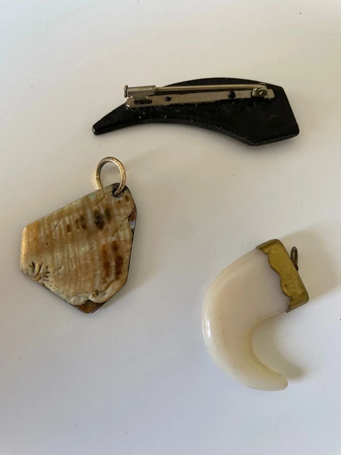 Collier Pendentif et broche - photo numéro 3