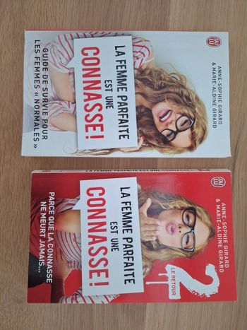 Lot de 2 femme parfaite est une connasse