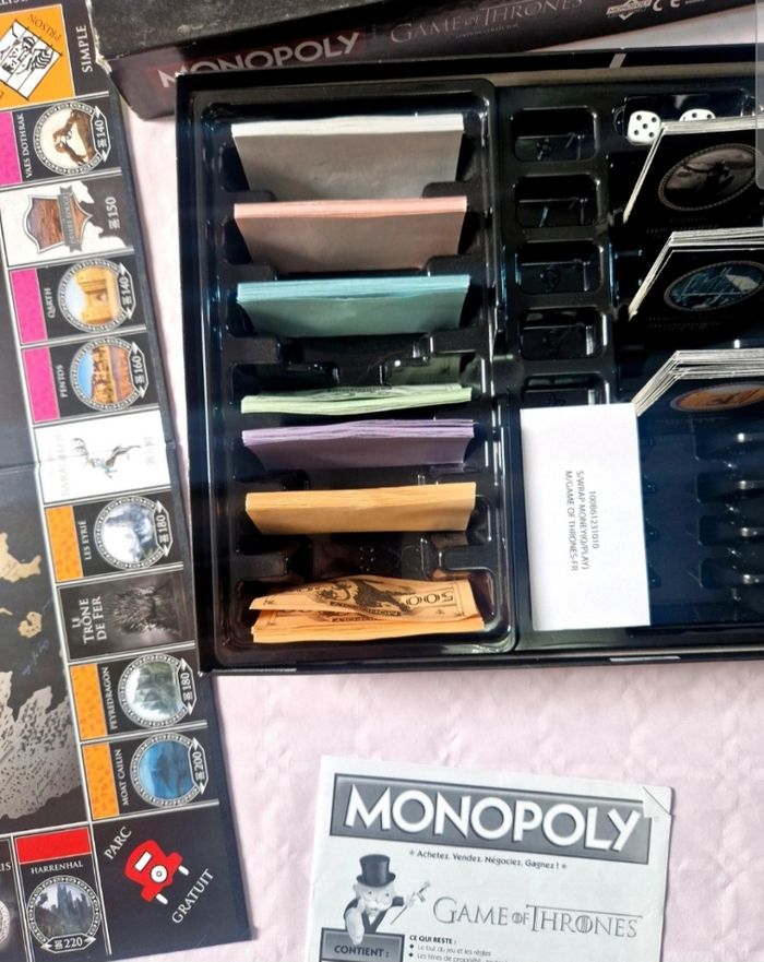 Jeu de société Monopoly Game of Thrones Edition Collector Hasbro - photo numéro 6