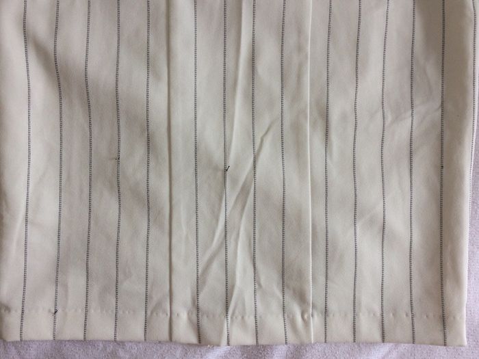 Robe tailleur chic blanche rayée 36 - photo numéro 3