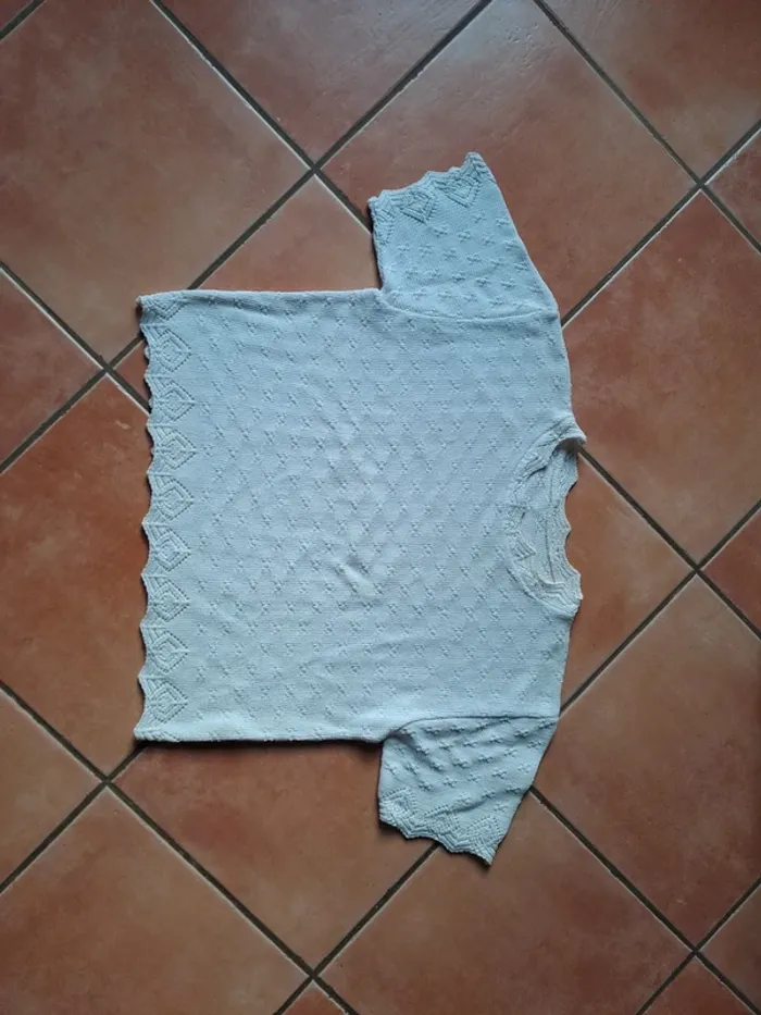 Pull blanc