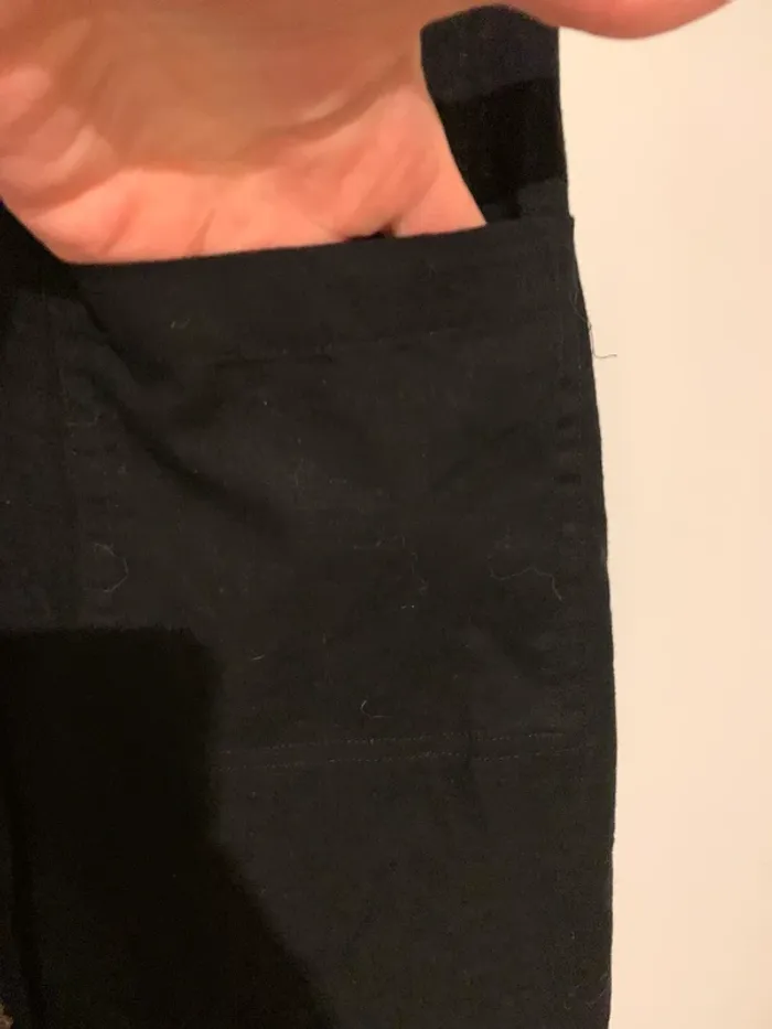 Robe à volant noir Tally Weidj taille S - photo numéro 6