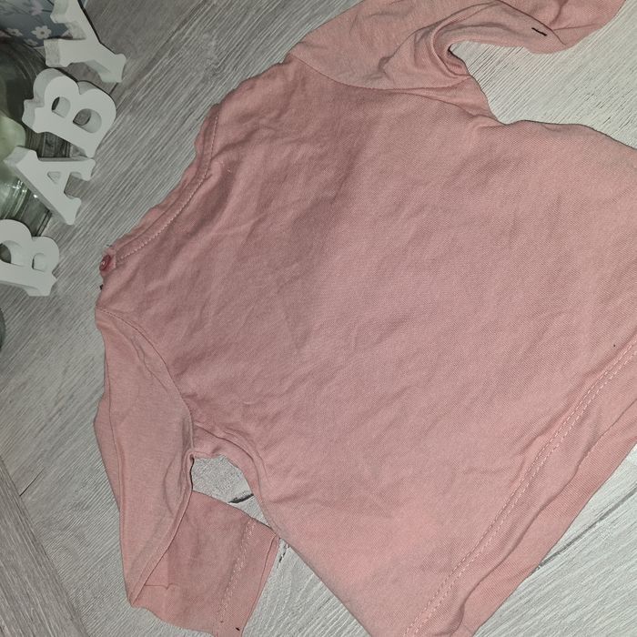 T-shirt manches longues 6 mois rose - photo numéro 4