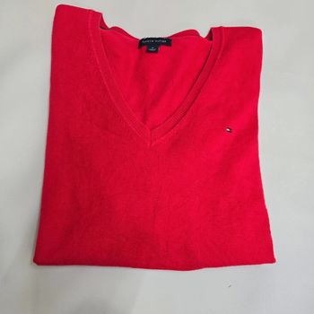 Pull Col v léger tommy hilfiger