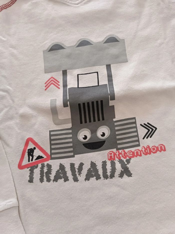 Tee shirt manches longues Verbaudet 5 ans - photo numéro 2