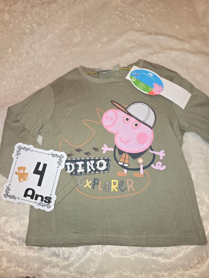 T-shirt Peppa pig 4ans