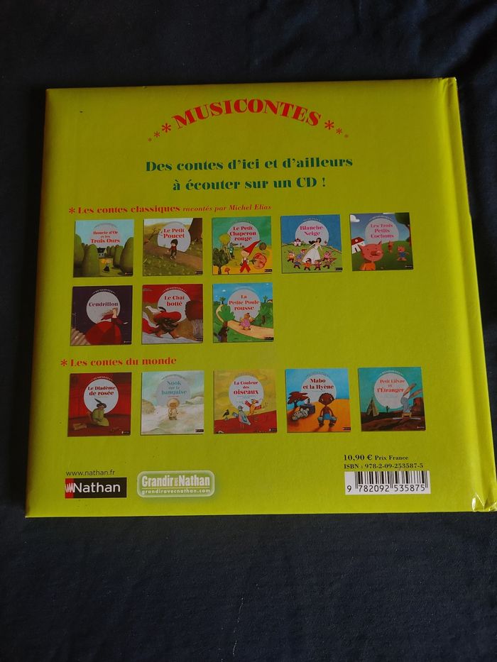 Livre musicontes avec CD - photo numéro 2