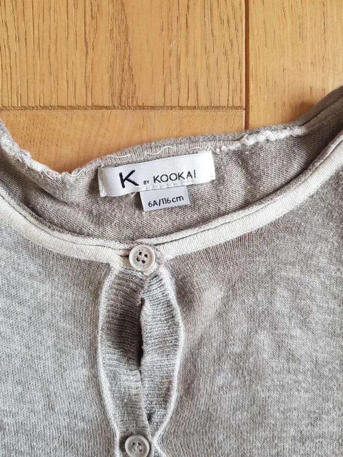 Gilet fin 6 ans - photo numéro 3