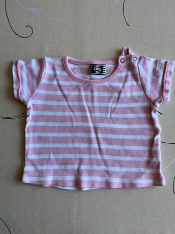 Tee shirt bébé 6 mois Elle est où la mer