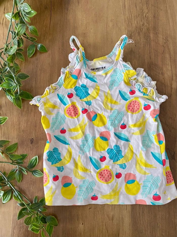 Tee shirt bretelle 5 ans