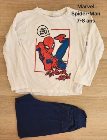 Pyjama Spiderman 7-8 ans